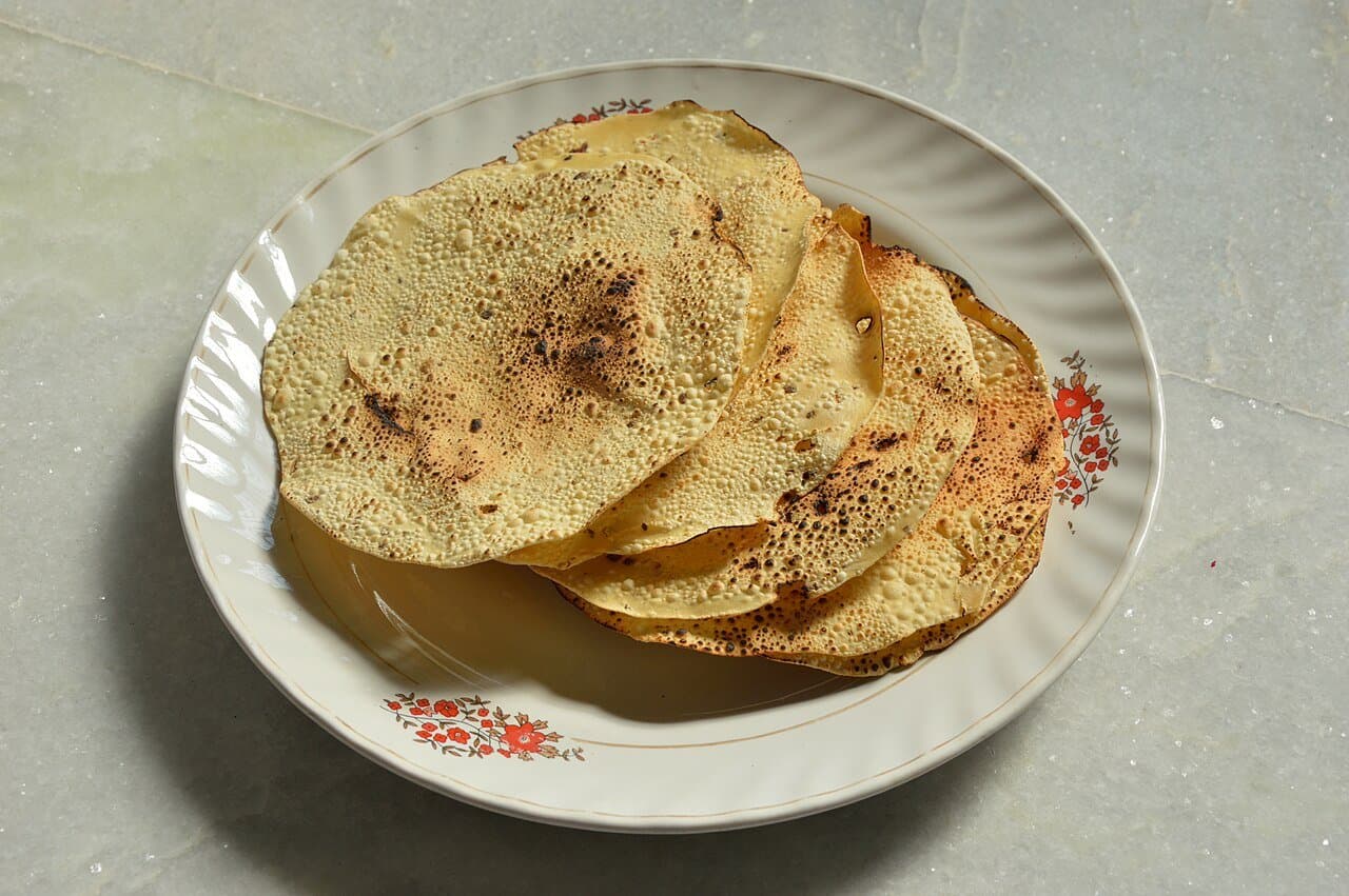Roasted Papad